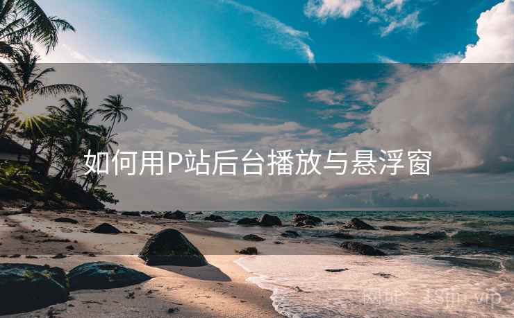 如何用P站后台播放与悬浮窗  第2张