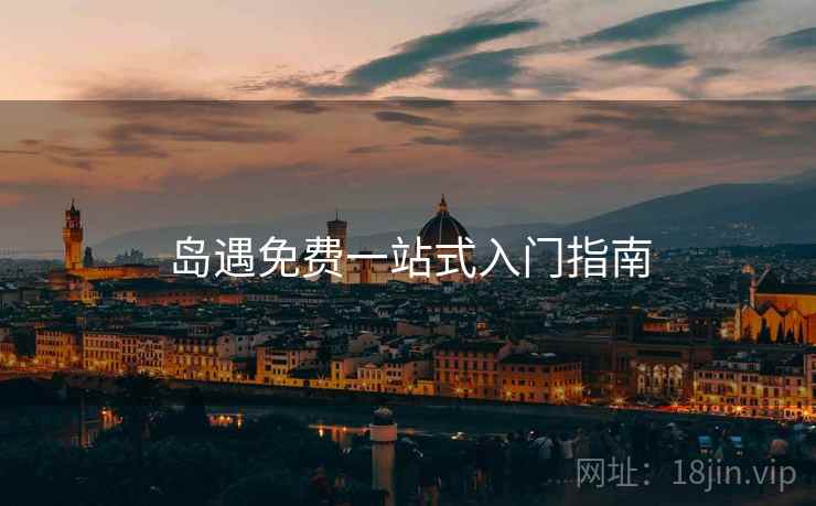 岛遇免费一站式入门指南  第2张