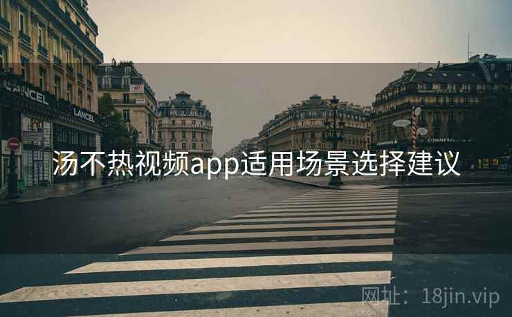 汤不热视频app适用场景选择建议  第2张