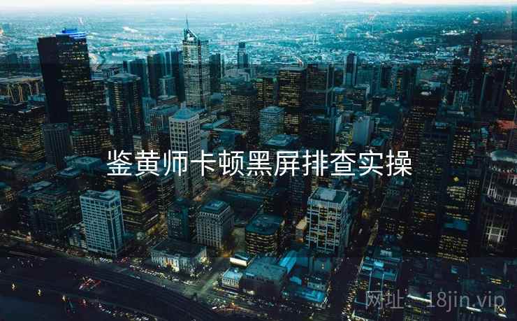鉴黄师卡顿黑屏排查实操  第2张