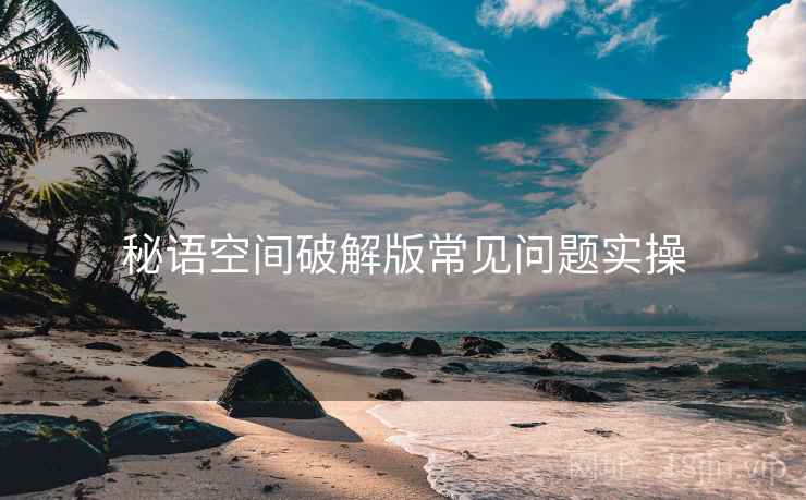秘语空间破解版常见问题实操  第2张