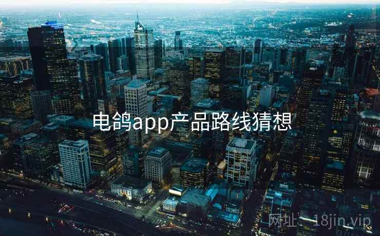 电鸽app产品路线猜想  第2张
